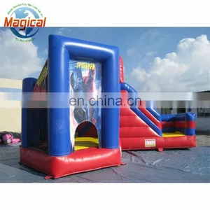 Spiderman Inflatable Combo Inflatable Bounce House Inflatable Bounce thumbnail-3