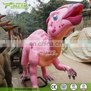 Outdoor Decoration Fiberglass Playground Dinosaur thumbnail-4