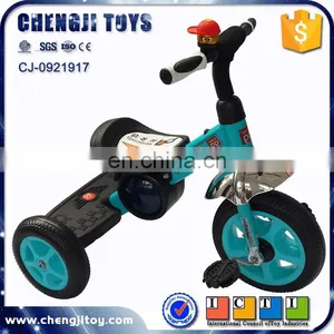 Outdoor Play 3 Wheels Pedal Ride on Car Toys Mini Trike Tricycle for Children thumbnail-1