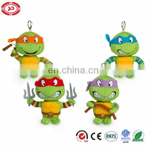 Teenage Custom Stuffed Turtles Plush Keychain Kids Gift Toy thumbnail-1