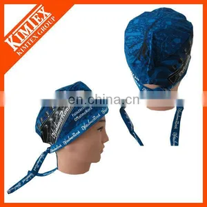 100% Cotton Printed Doctor Surgical Cap thumbnail-1