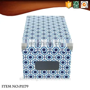 Wholesale Folding Packaging Boxes With Metal Corner thumbnail-1