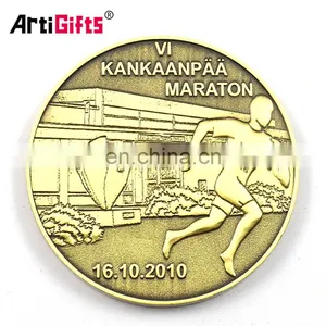 Wholesale Custom Russia Dubai Old Islamic Souvenir Commemorative Challenge Coin thumbnail-3