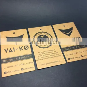 Custom Recycled Jeans Kraft Hang Tag With Logo Hang Tags thumbnail-6