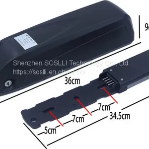 SOSLLI 36V 10Ah Rechargeable Lithium Ion Battery Pack for Electric Bicycle thumbnail-3