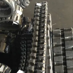 250 * 52.5 * 73 Excavator Rubber Tracks Special For Airmann Ax18.2 / Hitachi Ex20.2 thumbnail-3