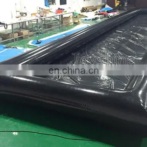 6m x 4m Black Inflatable Kids Swimming Pool For Water Slide Park thumbnail-5