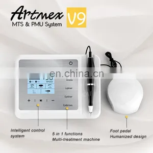 Digital Permanent Makeup Machine Artmex V9 Micro Needle Derma Pen At Cosmetic 11 Speed thumbnail-4