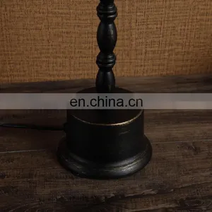 Good Choose Wedding Gift Indoor Lights Decoration Iron Material Vintage Bedside Table Lamp thumbnail-7