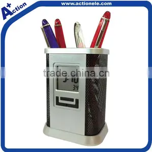 Penholder Digital Alarm Clock thumbnail-1