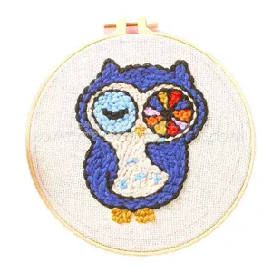 CTY100805 Owl Punch Needle Embroidery Starter Kit thumbnail-2