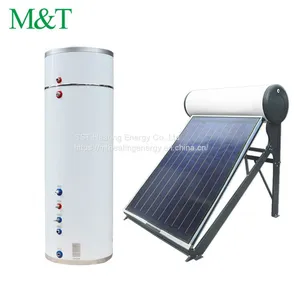 300l Flat Plate Solar Water Heater Tongxiang Hot Water Storage Tank With Heat Exchanger thumbnail-1