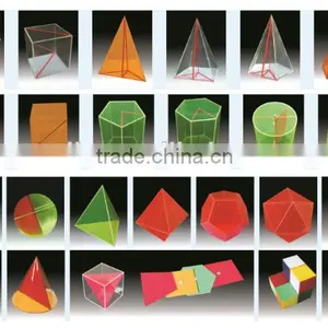 24pcs High Quality Acrylic Solid Geometry Models Set thumbnail-1
