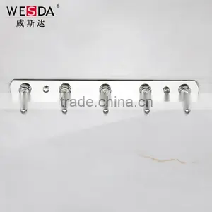 WESDA New Product Decorative Stainless Steel Clothes Hook With Blue Diamond(315) thumbnail-2