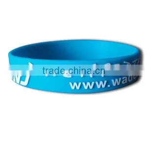 Customized Plastic Wristband Silicon Bracelets thumbnail-2