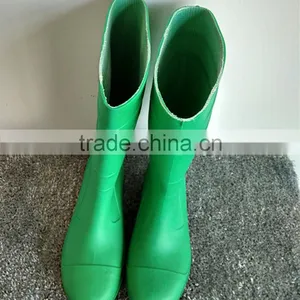 China New Desgin Products Green Pvc Safety Boots thumbnail-3