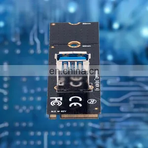 Ngff M.2 M2 Key-m To Usb 3.0 Adapter Converter Card For Pci-e 1x To 16x Riser Card In Stock thumbnail-1