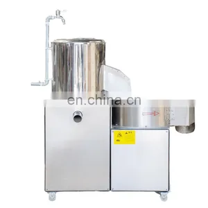 Radish/potato/sweet Potato Washing Peeling and Cutting Machine for Price thumbnail-1