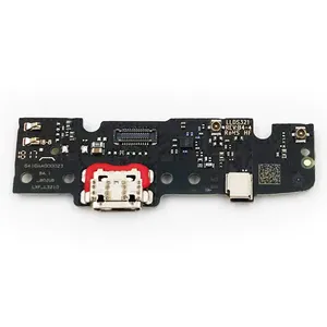 USB Charging Port Flex Cable For Motorola Moto E5 Plus(USA Version) MIC Headphone Dock Audio Charger Connector Part Replacement thumbnail-5