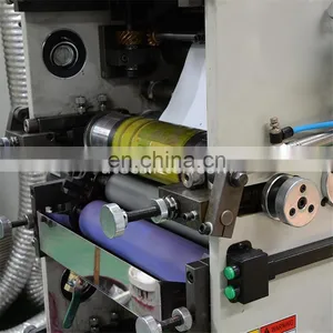 UTR320-1 Single Color Roll to Roll Automatic Paper PP Sticker Flexographic Printing Machine, Epoxy Label Flexo Press Printer thumbnail-2