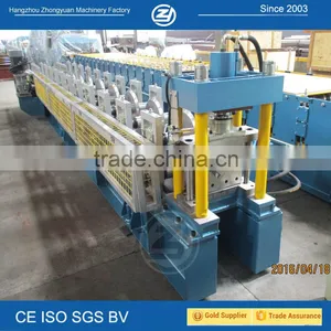 GI/PPGI/Stainless Steel L/V Shape Gutter Forming Machine thumbnail-6