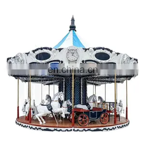Hot Sale Good Price Carousel Horse Adult Amusement Ride Outdoor and Indoor Carousel for Sale thumbnail-2