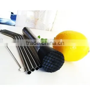 Cocktail Muddler - Stainless Steel - Grooved Nylon Head thumbnail-5
