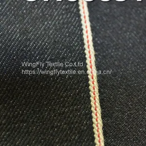 14.3oz 100% Cotton Womens Selvedge Denim Good Selvedge Jeans Denim Fabric Manufacturers 32 