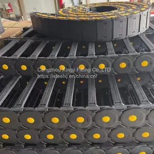 Nylon Cable Drag Chain Plastic Cable Drag Chain PVC Drag Chain 45*75 35*75 25*57 thumbnail-2