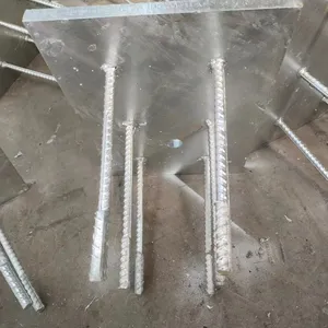 Q235B Pre Embedded Steel Plate Curtain Wall Construction Steel Structure Engineering Hot-dip Galvanized Pre Embedded Parts Rust Proof and Anti-corrosion Pre Embedded Plate thumbnail-5