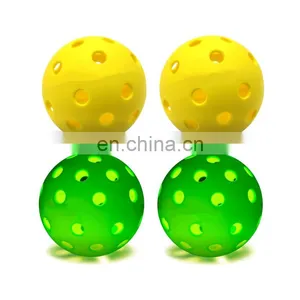 Luminous Pickleball 74mm 40 Holes Pickleballs Glow in Dark thumbnail-1