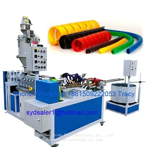 Hydraulic Spiral Wrap Hose /Cable Wire Spiral Wrap Sleeve Making Machine thumbnail-1