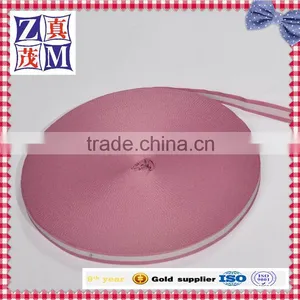 Fashion Pink Color Women Apparel Inelastic Striped Ribbon thumbnail-1