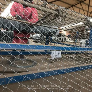 China Factory BOLI Chain Link Fence/ Diamond Outdoor Metal Fencing/Steel Wire Fencing Project/ FENCE/pvc Coated Chain Link Fence thumbnail-3