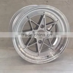 Item TL0805 15x8.0 Wholesale Wheel Rim PCD 4x100 114.3 Silver MB Cast Wheel Fit for Replica Wheels thumbnail-2