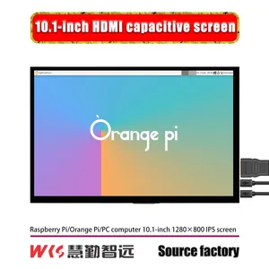 Lowest Price10.1 Inch 1280×800 Capacitive Touch Screen LCD Module Display for Raspberry Pi thumbnail-1