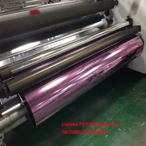 Red Color/black Color/purple Color BOPP/PET Metalized Film for Many Applications thumbnail-1