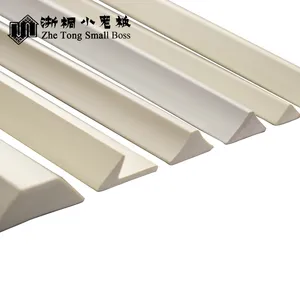Zhe Tong Small Boss Pvc Foam Triangle Joint False Formwork Fillet Edge Profile Plastic Strip Chamfer for Concrete Wall thumbnail-1