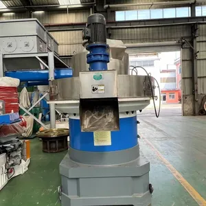 Sawdust, Straw and Wood Chip Pellet Machine Equipment. Vertical Ring Die Pelletizer With High Output thumbnail-3