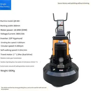 Rental of Qingbi Q400 Epoxy Floor Grinder, Floor Grinder Rental, High Power and Strong Motive Force, Thoughtful Service thumbnail-5