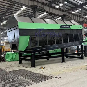 Plastic Paper Waste Ferrous Steel Scrap Sorting Production Line Garbage Air Screening Machine EPC thumbnail-1
