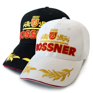 Premium 6 Panels Custom Baseball Caps Multiple Colors Thick 100% Cotton Custom Hats Caps Manufacturer thumbnail-1