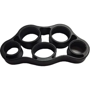 Silicone Finger Resistance Bands Grip Strength Trainer, Hand Exerciser & Finger Stretcher for Rehabilitation, Arthritis Relief & Hand Therapy thumbnail-4