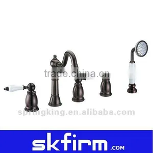 Contemporary Dual Handle Ware Bathtub Shower thumbnail-1