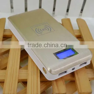 Wireless Usb Charger Power Bank/qi Wireless Charger/12000mAh thumbnail-1