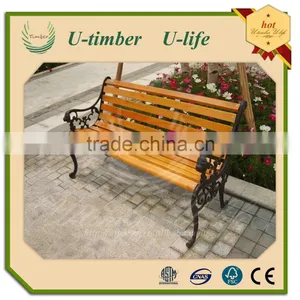 French Style Bench Antique Wpc Bench Garden Bench thumbnail-1