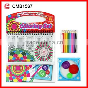 Fashionable Toy for Kids New Hot Product Mini Colored Pencil Spiral Art Set thumbnail-1