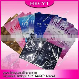 Customized Design Logo Facial Mask Bag/New Design Cosmetic Tool Packaging Pouch for Heat Sealed thumbnail-1