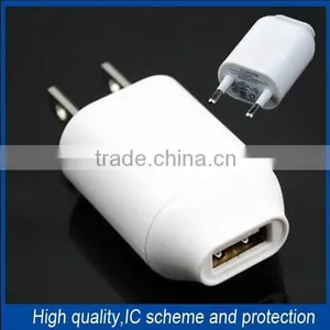 EU/US USB Wall Plug 700ma 1A for Phone thumbnail-1