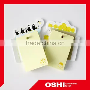 2015 Wholesale Stationery Products Little Cute Animal Custom Memo Sticky Note Pad, Funny Note Pads, Fancy Note Pad thumbnail-1